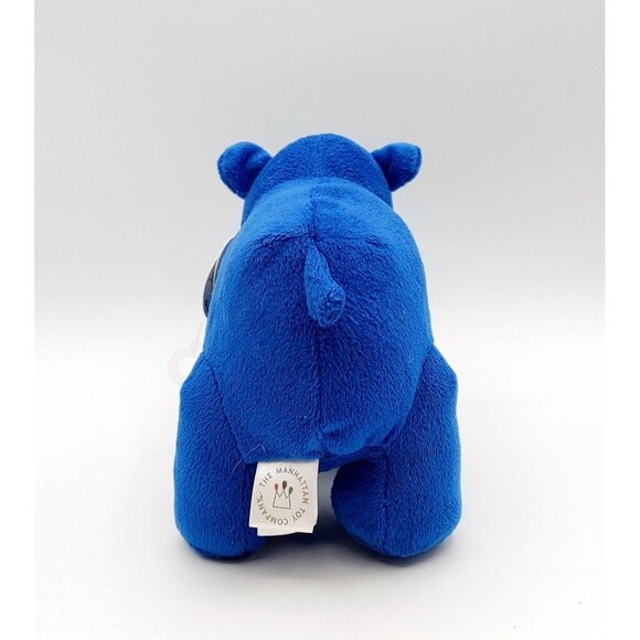 Manhattan Toy Jellybeans Berry Blue Bear Plush Stuffed Animal 7" NEW - Picture 3 of 5